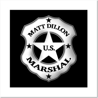 US Marshal Matt Dillon - Gunsmoke Posters and Art